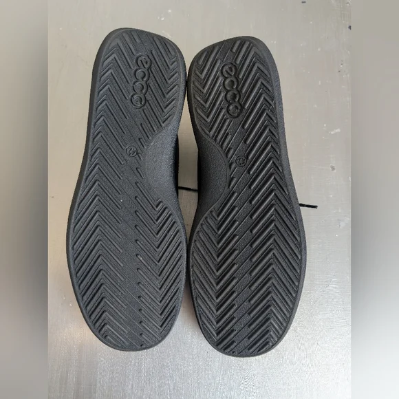 ecco super soft confort Leather  Sneaker women Sz 42 Eur - Picture 15 of 16